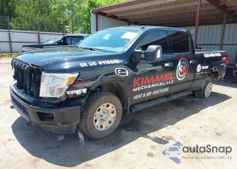 2018 Nissan Titan Xd Sv Diesel из США, поврежденный, VIN 1N6BA1F37JN541691